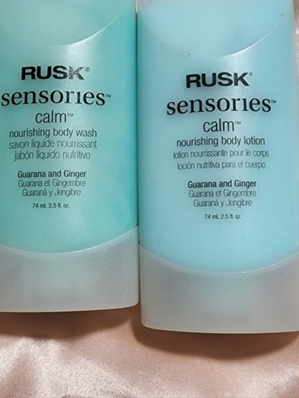 RUSK Sensories Calm Nourishing Body Wash & Lotion